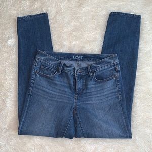 Ann Taylor Modern Straight Leg Jeans